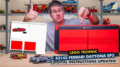 LEGO finally fixed (almost 🤭) the LEGO Technic 42143 Ferrari Daytona's ...