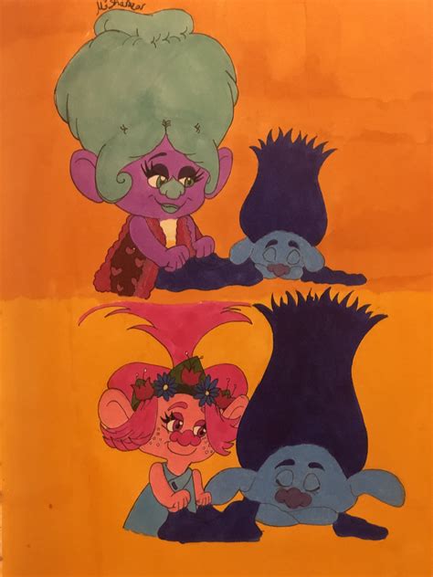 Poppy and Branch on DreamWorks-Trolls-FC - DeviantArt