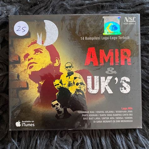 CD AMIR & UK'S 14 kompilasi lagu-lagu terbaik, Hobbies & Toys, Music ...