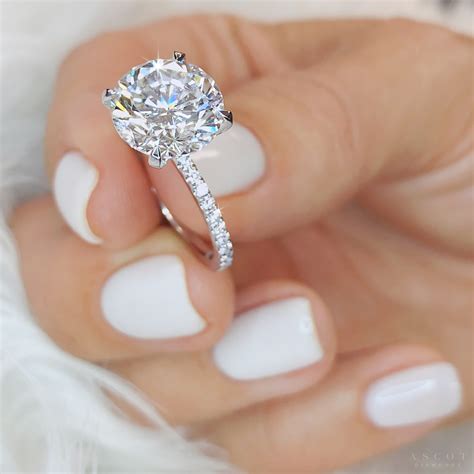 2.5 ct Round Cut Diamond Solitaire Ring – Ascot Diamonds