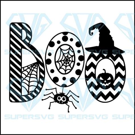 Boo Svg Halloween Svg Sublimation Designs Halloween Boo Svg Halloween ...