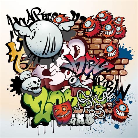 Hình nền Graffiti hoạt hình - Top Những Hình Ảnh Đẹp