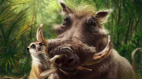 Timon And Pumbaa 4k Wallpaper,HD Movies Wallpapers,4k Wallpapers,Images ...