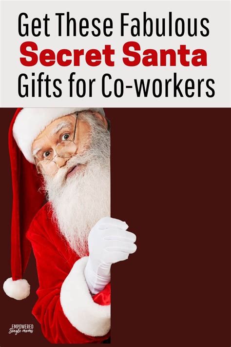 Fun Secret Santa Gifts for Co-Workers - Empowered Single Moms