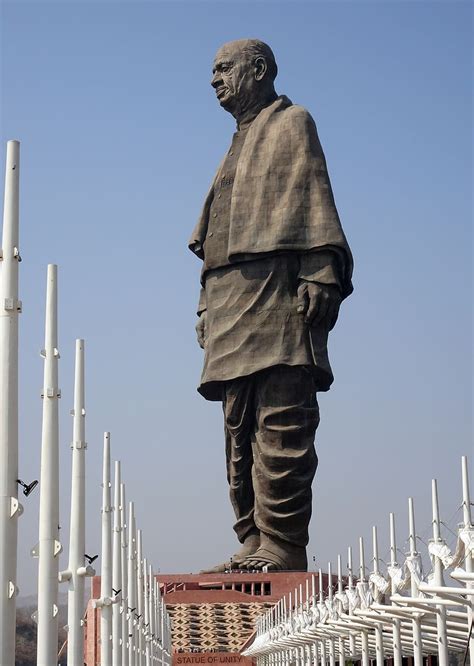 HD wallpaper: statue, patel, sardar, unity, statue of unity, tallest ...