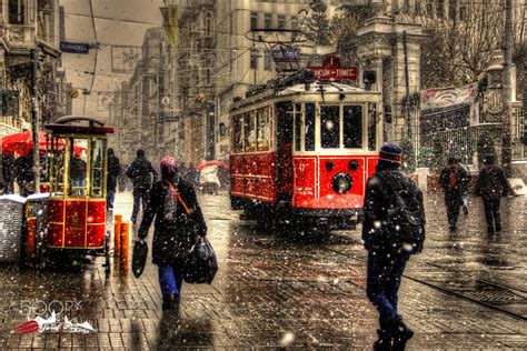 photography, City, Winter, Snow, Turkey, Istanbul Wallpapers HD ...