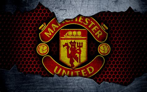 Manchester United Logo Wallpaper 4k