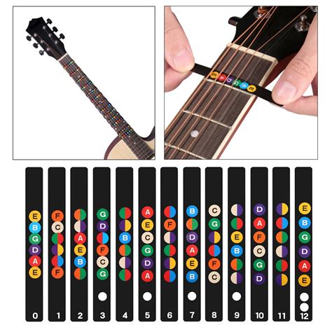 Guitar Chord Stickers For Fretboard