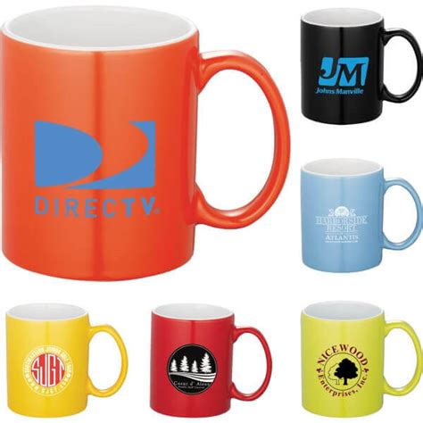 Custom Logo Mugs - Company Coffee Cups - Monterey Company