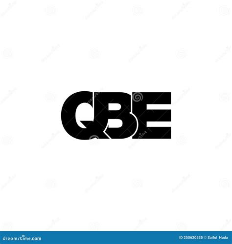 Letter QBE Simple Monogram Logo Icon Design. Stock Vector ...