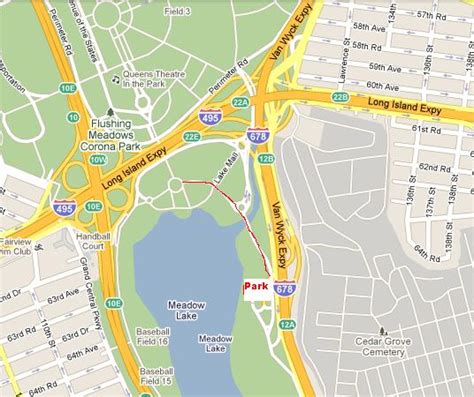 Flushing Meadows Corona Park Map - Maps For You