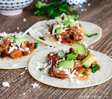 Pulled Pork Tacos » A Healthy Life For Me