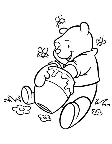 Free Printable Winnie The Pooh Coloring Pages For Kids