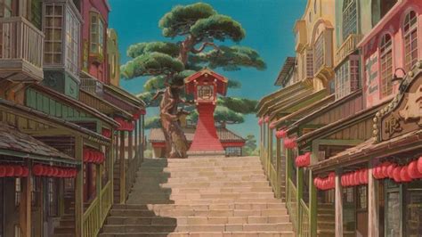 Studio Ghibli ☆ - Spirited Away scenery