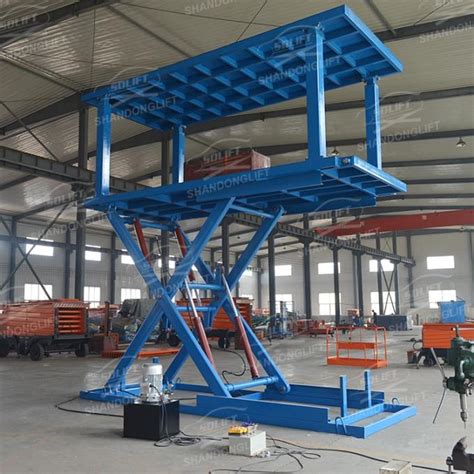 Hydraulic Scissor Car Lift For Home Garages