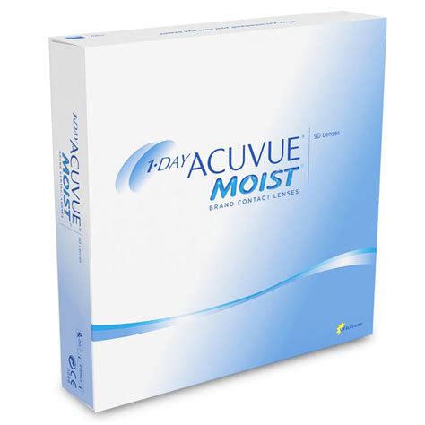 Buy Acuvue Moist Daily 90 Pack -350 Online in UAE | Sharaf DG