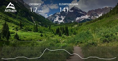 Maroon Bells Scenic Loop Trail is a 1.7 mile moderately trafficked loop ...