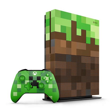 Console Xbox One S édition Limitée Minecraft - 1 To