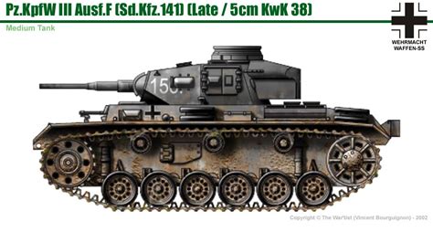 Pz.Kpfw III Ausf.F mit 50 mm KwK L/42