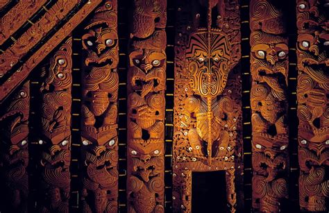 HD wallpaper: New Zealand, Maori, Wooden sculptures, Watching eyes ...