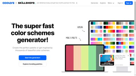 The Guide To The Coolors Color Palette Generator - Isotropic