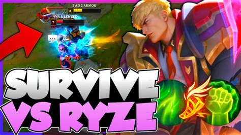 The BEST Runes for Garen vs Ryze Mid Lane (ULTIMATE SURVIVAL) | riste ...