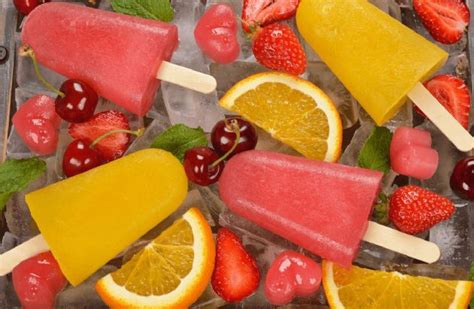 Summer Frozen Fruit Pops Recipe | SparkRecipes