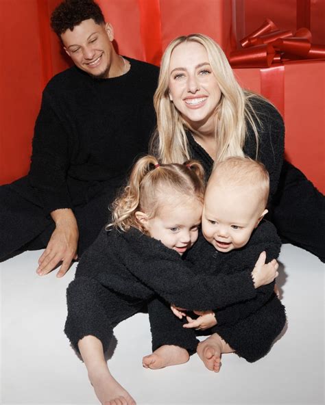 Patrick and Brittany Mahomes Star With Kids In Skims Holiday Campaign