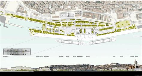 Lisbon port map - (Portugal)