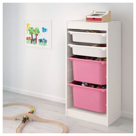 IKEA TROFAST Opbergcombinatie met bakken Ikea Trofast Storage, Toy ...