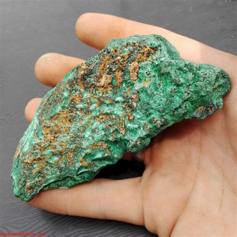 Beautiful Silky Malachite Mineral Specimen from Congo » amazonite.com