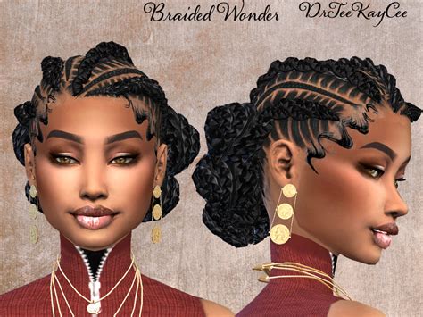 Cc for sims 4 hair braid - aslvoice