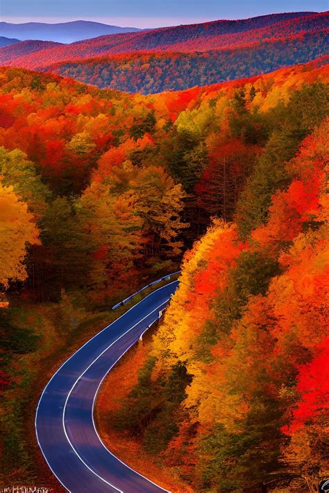 Blue Ridge Parkway in Fall : r/wonder