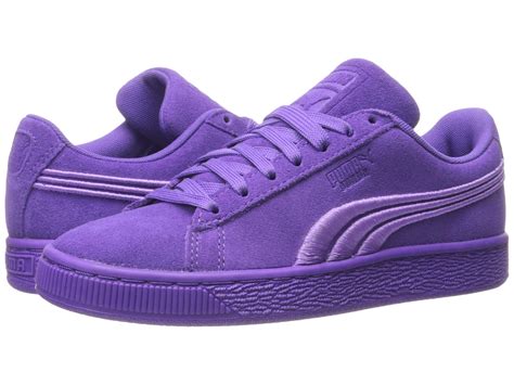 Puma Suede Classic Badge Sneakers in Purple for Men | Lyst