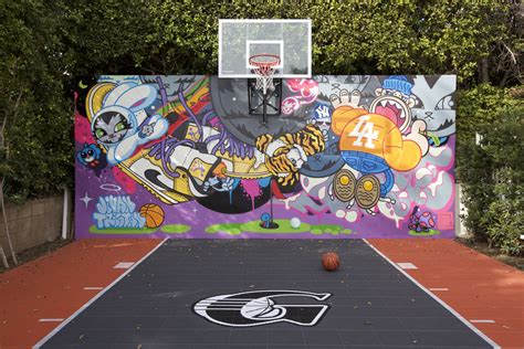 Basketball Graffiti Art