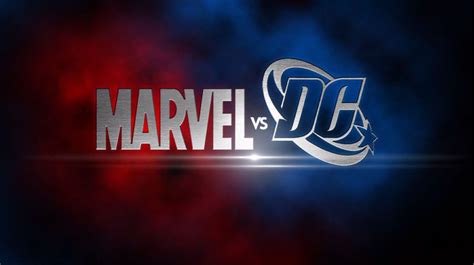 Marvel vs DC logo | Maravilha dc, Marvel filmes, Marvel