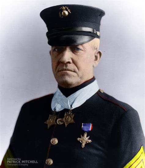 Reddit - Colorization - Sergeant Major Daniel Joseph "Dan" Daly USMC ...