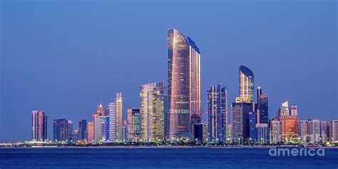 Abu Dhabi Skyline, UAE Photograph by Karol Kozlowski - Pixels