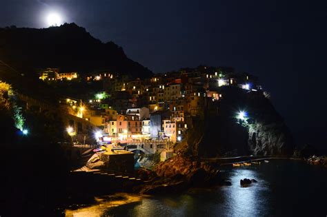 Manarola by Night | Night, Manarola, Landmarks