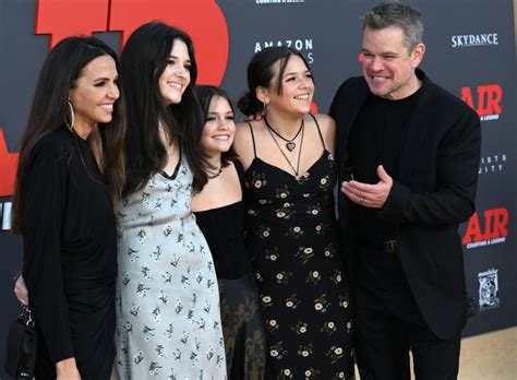 Matt Damon's 4 Kids: What to Know About His Daughters