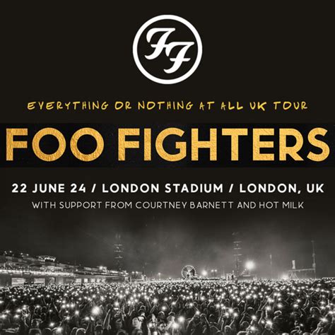 2 X FOO FIGHTERS LONDON STADIUM TICKETS + £500 - Rev Comps