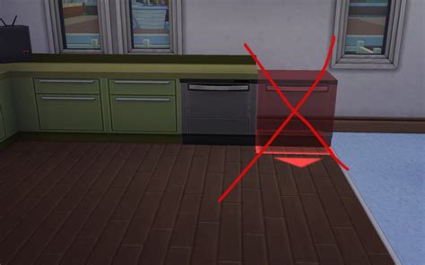 placeable dishwashers on ground - The Sims 4 Catalog