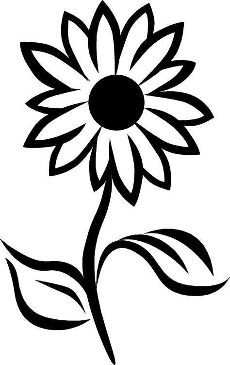 Daisy Clipart Outline