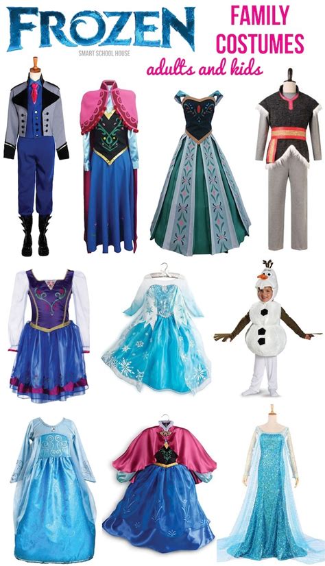 Frozen Costumes for the Family