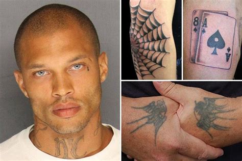 The sinister code behind prison tattoos including what a teardrop can ...