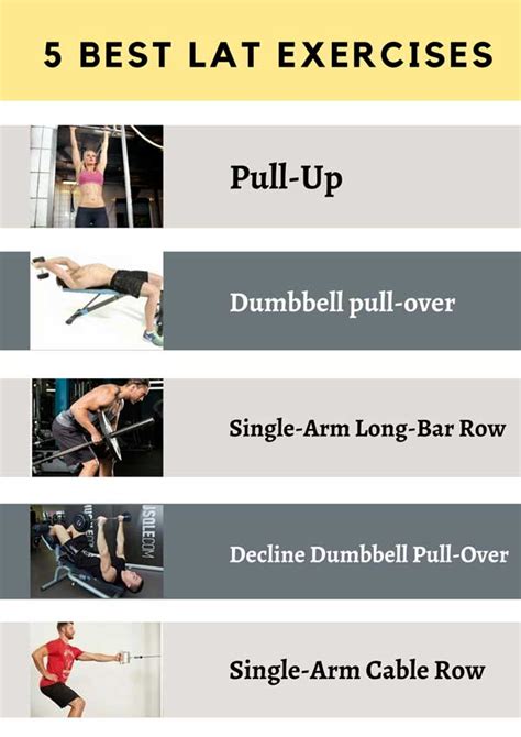 5 Best Lat Exercises to Do at Gym