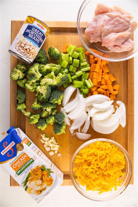 Healthier Chicken Broccoli Cheddar Soup - Meals with Maggie