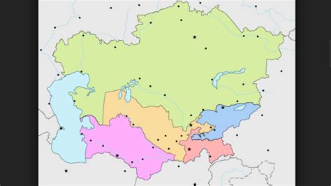 Central Asia: "Stan" Countries and Capitals Diagram | Quizlet