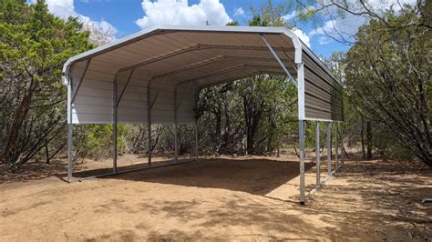 18'x20'x8' Regular Style Carport - C&H Carports Inc