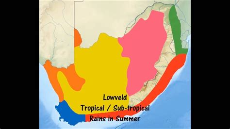 Africa Physical Map Climate